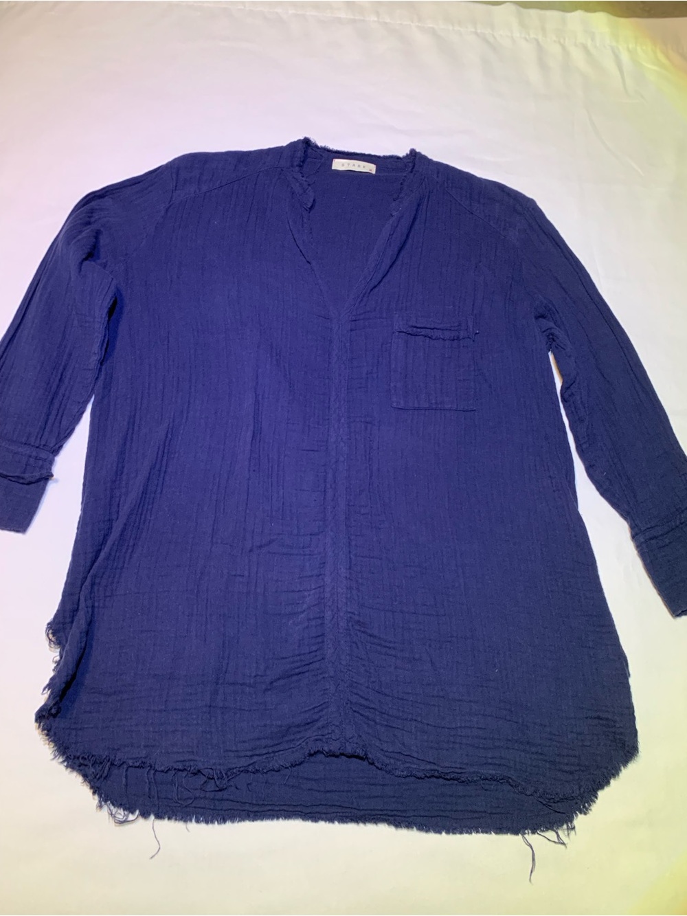 Stark X medium blue blouse